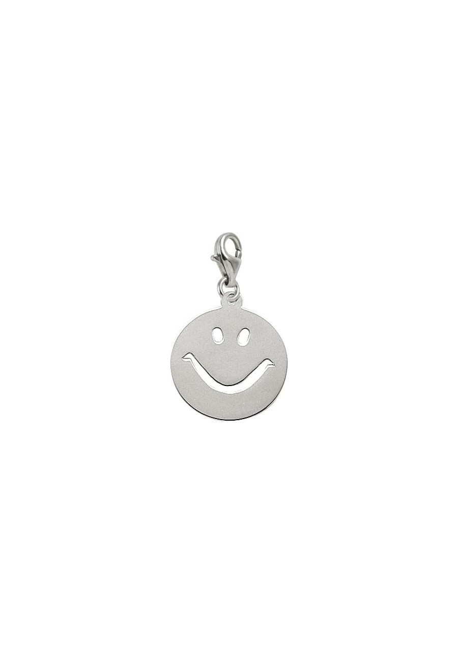 Happy Face Charm with Lobster Clasp $31.70 Charms & Charm Bracelets