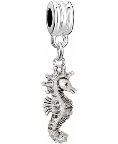 Beautiful Seahorse Charm Bead Compatible for Most European Snake Chain Bracelets $17.63 Charms & Charm Bracelets