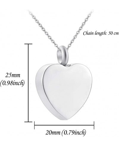 Cremation Jewelry Urn Necklace i Carry You with me for Ashes Stainless Steel Memorial Pendant $13.46 Pendants & Coins