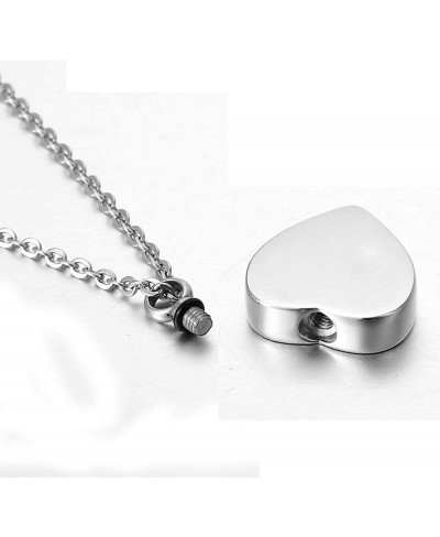 Cremation Jewelry Urn Necklace i Carry You with me for Ashes Stainless Steel Memorial Pendant $13.46 Pendants & Coins