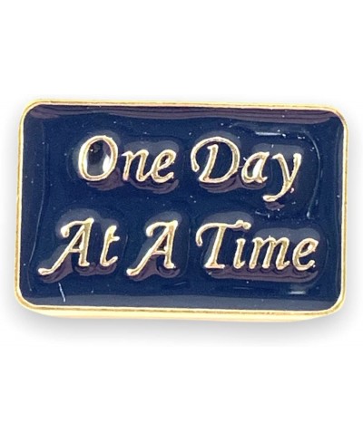 One Day at A Time Lapel Pin Perfect Enamel Pin Gift with Funny Sayings Cool Pins for Backpacks Pins for Jackets Lapel Pins fo...