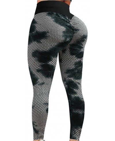 Leggings Women's High Waist Yoga Pants Tummy Control Scrunched Booty Leggings Workout Running Butt Lift Tights $17.21 Body Ch...