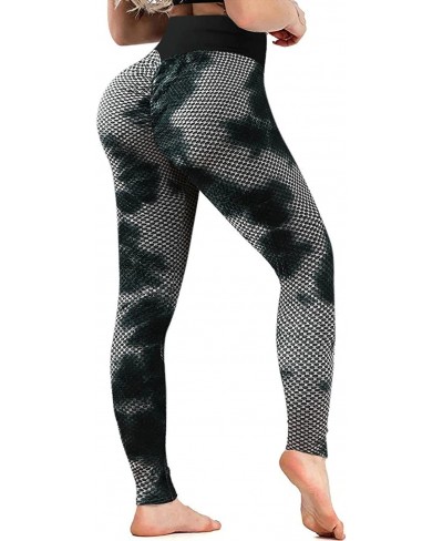 Leggings Women's High Waist Yoga Pants Tummy Control Scrunched Booty Leggings Workout Running Butt Lift Tights $17.21 Body Ch...