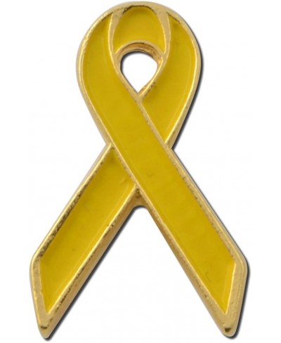 Yellow Ribbon Lapel Pin - Suicide Loss Ribbon Awareness Lapel Pins Bladder Cancer Awareness Pin Support our Troops Awareness ...