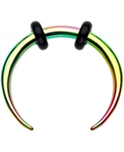 Colored Basic Steel Pincher Septum Ring $13.46 Piercing Jewelry