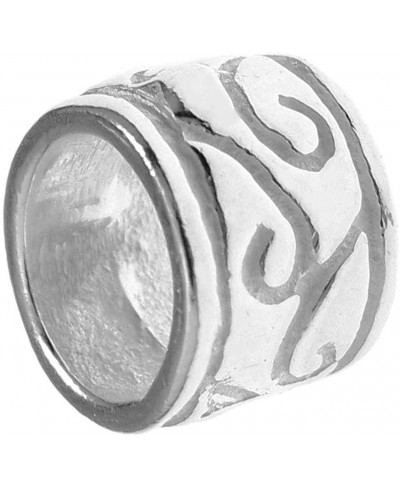 .925 Sterling Silver Bali Flower Tube Bead Spacer for European Charm Bracelets $10.51 Charms & Charm Bracelets