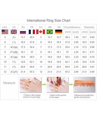 Engagement Wedding Ring Set Silve/Rose Gold Princess Cut Bridal Set Engagement Wedding Ring Bands With Cubic Zirconia $16.01 ...