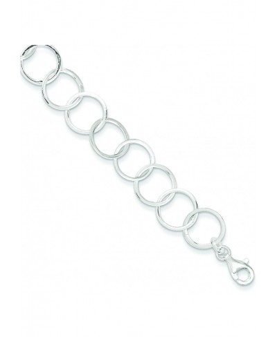 Sterling Silver Circle Bracelet $30.29 Link