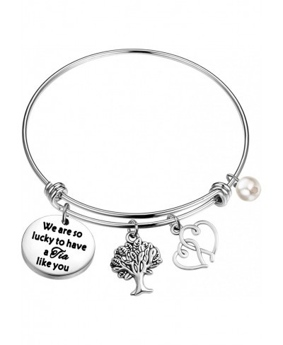 Tia Gift Aunt Gift Auntie Gift New Tia Gift Aunt to Be Gift We are So Lucky to Have A Tia Like You Auntie Bracelet $12.62 Bangle