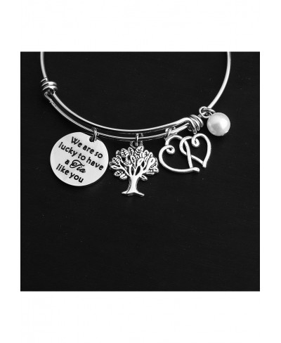 Tia Gift Aunt Gift Auntie Gift New Tia Gift Aunt to Be Gift We are So Lucky to Have A Tia Like You Auntie Bracelet $12.62 Bangle