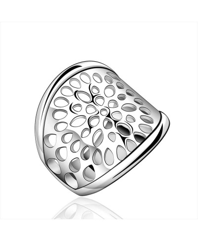 Fashion Jewelry Unique Design Hot Silver Band Ring $5.18 Bands