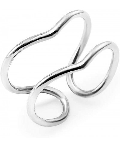 Sterling Silver Chevron Ring Sizes 5-10 $12.16 Bands