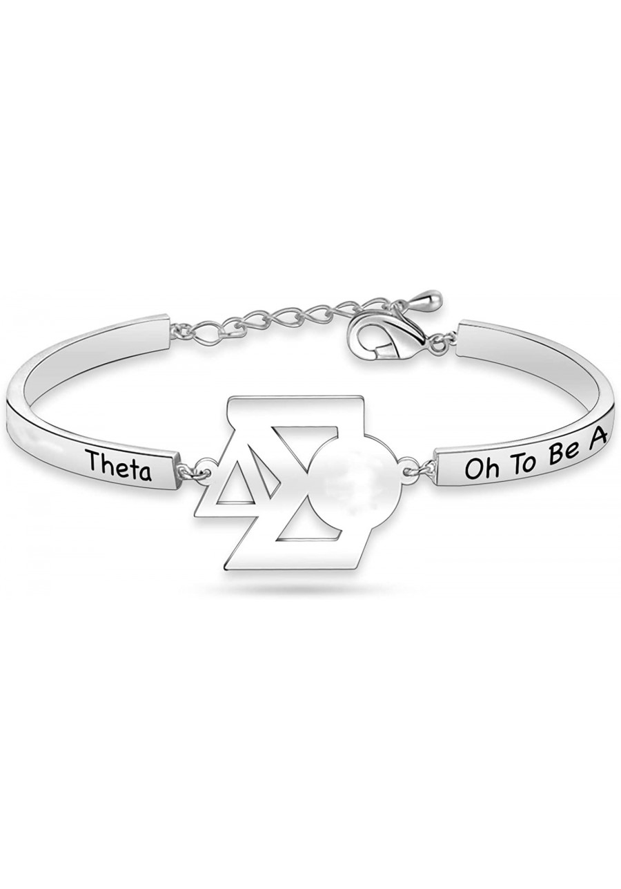 Delta Bracelet 1913 Sorority Greek Sorority Bracelet Inspired Greek Sorority Gift for Women(CBR) $21.16 Bangle