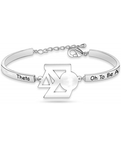 Delta Bracelet 1913 Sorority Greek Sorority Bracelet Inspired Greek Sorority Gift for Women(CBR) $21.16 Bangle