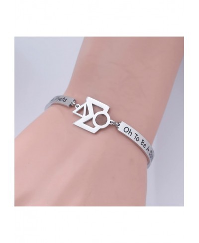 Delta Bracelet 1913 Sorority Greek Sorority Bracelet Inspired Greek Sorority Gift for Women(CBR) $21.16 Bangle