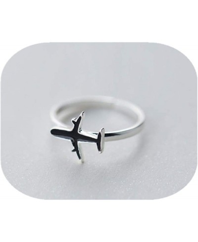 Plane Airplane Aeroplane Travel Ring Travel Traveller Journey Gift World Aviation $11.50 Stacking