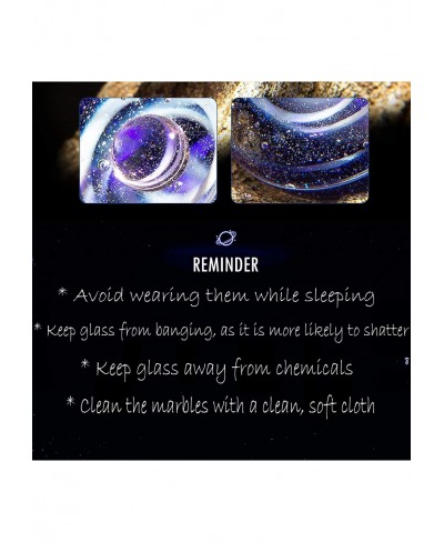 Fashionable Cool Galaxy Universe Glass Pendant Necklace Nebula Space Cosmos Glass Ball Bohemia Jewelry Gift Necklaces for Men...