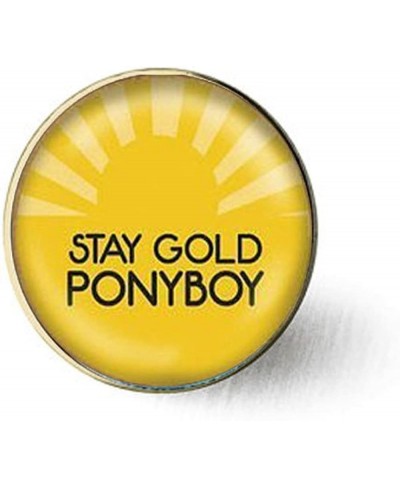 Stay Gold Ponyboy The Outsiders Reference Brooch or Brooch $5.56 Brooches & Pins