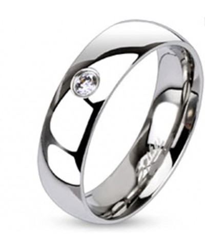 His & Her 3 Pc Stainless Steel 2.50 Ct Cz Bridal Set & Men Zirconia Wedding Band $33.34 Bridal Sets