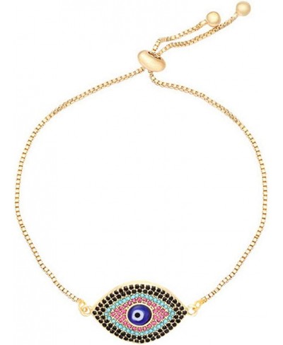 Classics Evil Eye Adjustable Bracelet with Yellow Gift Box (9-1) $20.14 Link