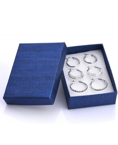 Sterling Silver Small Hoop Earrings Set of 3 $28.20 Jewelry Sets