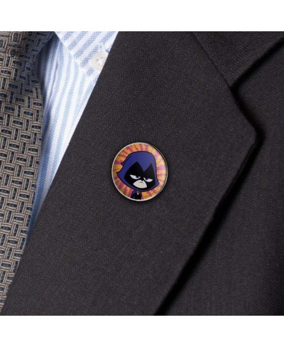 Teen Titans Go! Raven Metal 1.1" Tie Tack Hat Lapel Pin Pinback $8.43 Brooches & Pins