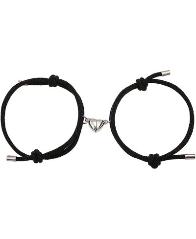 2pcs Magnetic Couple Bracelets for Women Men Sun and Moon Attraction Matching Bracelet Lover Gifts for Boyfriend Girlfriend B...