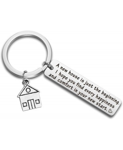 Home Keychain Gifts House Warming Gift First Home Gift Realtor Closing Jewelry Sweet Home Keyring Home Owner Gift $12.44 Pend...