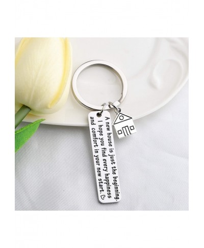 Home Keychain Gifts House Warming Gift First Home Gift Realtor Closing Jewelry Sweet Home Keyring Home Owner Gift $12.44 Pend...