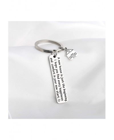 Home Keychain Gifts House Warming Gift First Home Gift Realtor Closing Jewelry Sweet Home Keyring Home Owner Gift $12.44 Pend...