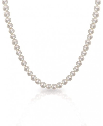 Round Endless Warp Layer Long Hand Knotted White Freshwater Cultured Pearl Rope Strand Necklace for Women 36 52 80 Inch $35.1...