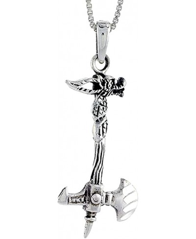 Sterling Silver Axe Pendant 1 1/2 inch Tall $33.09 Pendants & Coins