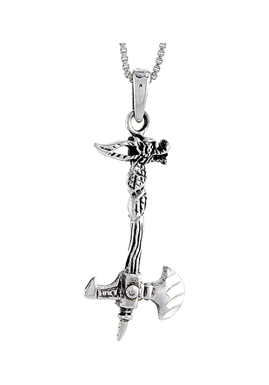 Sterling Silver Axe Pendant 1 1/2 inch Tall $33.09 Pendants & Coins