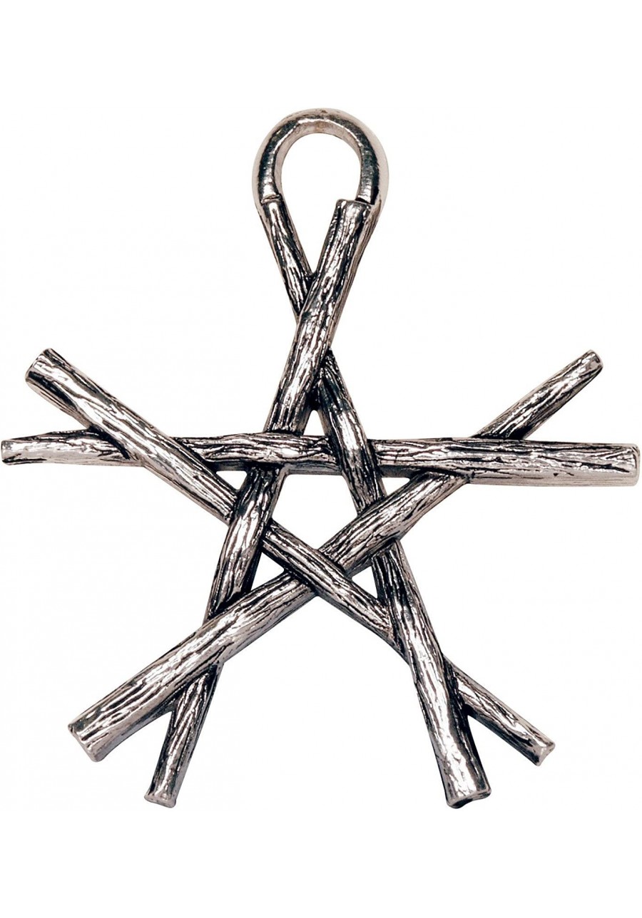 Pentagram of Wands for Strength Pendant Talisman Amulet $24.41 Pendants & Coins