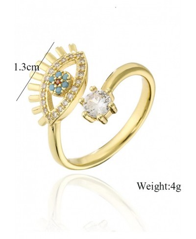 Fashion 18K Gold Plated Wedding Ring For Women AAA Cubic Zirconia Copper Jewelry Gift For Lover $6.93 Wedding Bands