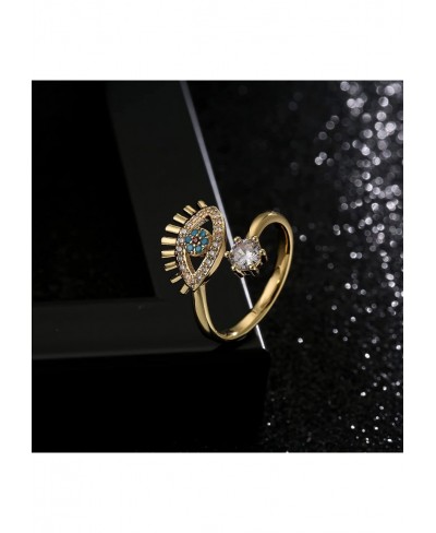 Fashion 18K Gold Plated Wedding Ring For Women AAA Cubic Zirconia Copper Jewelry Gift For Lover $6.93 Wedding Bands