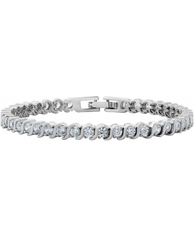 A5 High Grade Crystal Feminine Sparkling Designer Bracelet for Women & Girls $38.14 Link