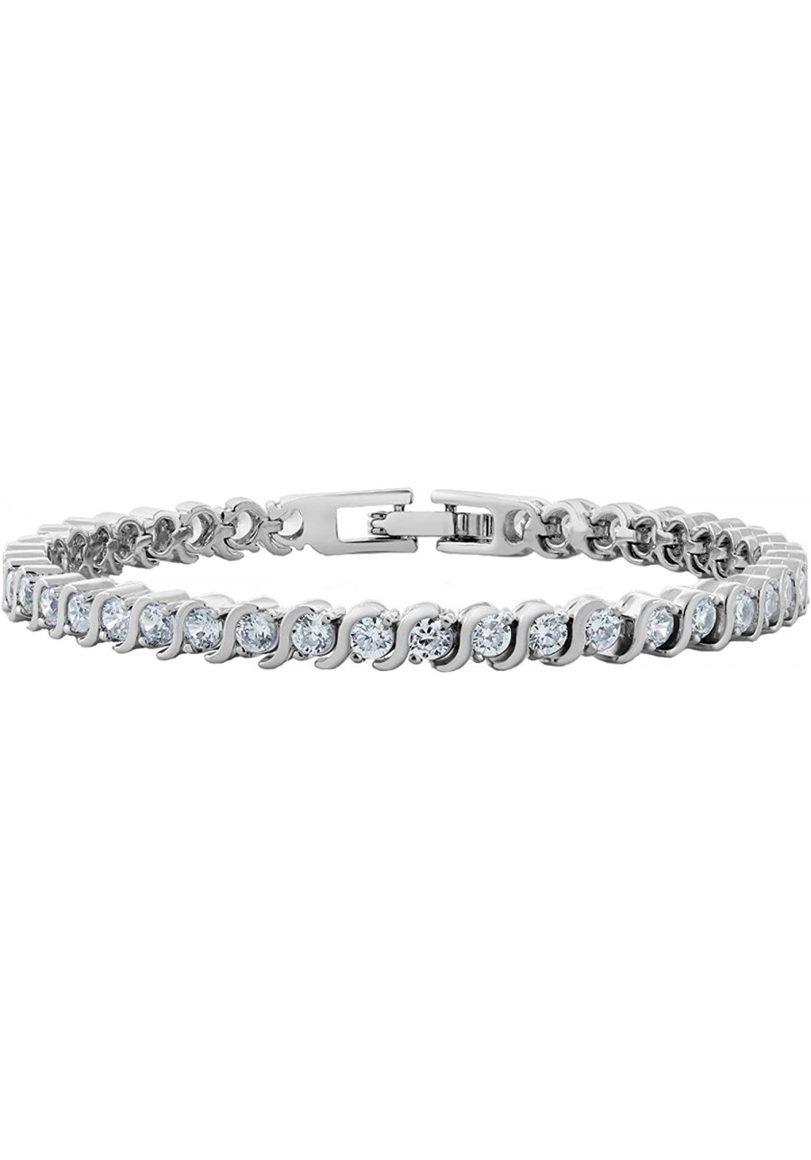 A5 High Grade Crystal Feminine Sparkling Designer Bracelet for Women & Girls $38.14 Link