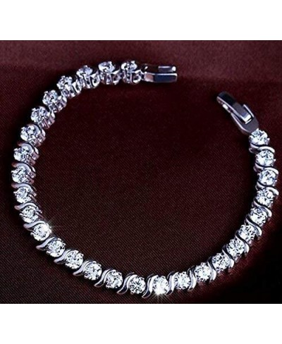 A5 High Grade Crystal Feminine Sparkling Designer Bracelet for Women & Girls $38.14 Link