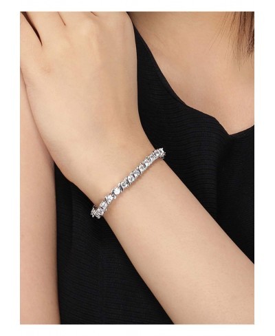 A5 High Grade Crystal Feminine Sparkling Designer Bracelet for Women & Girls $38.14 Link