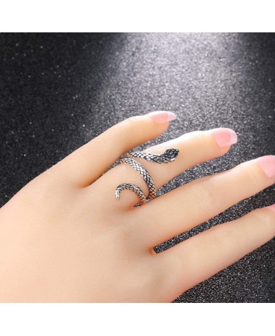 Fashion Jewelry Retro Silver Cobra Snake Ring Size(7-10) (7) $14.62 Statement