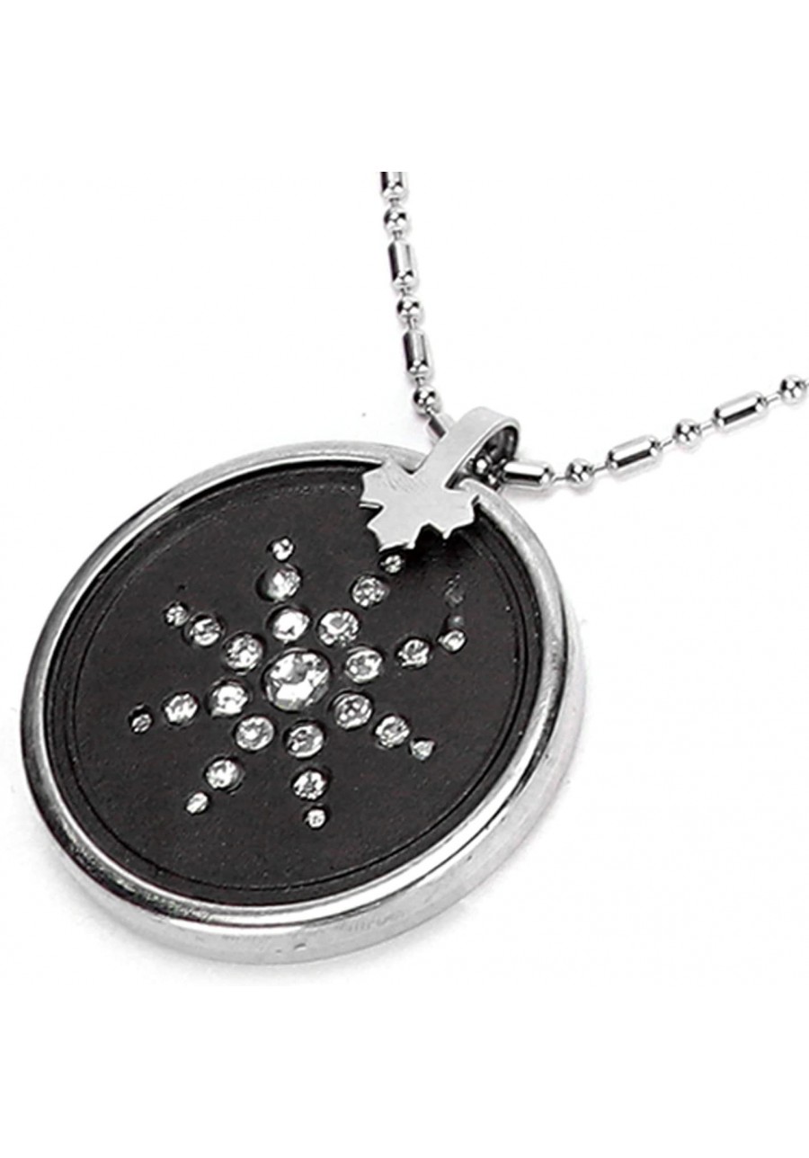 Transfer Pendant Volcanic Stone Negative Ion Energy Stone Pendant (Small Diamond and 3 Magnets) $8.82 Pendants & Coins