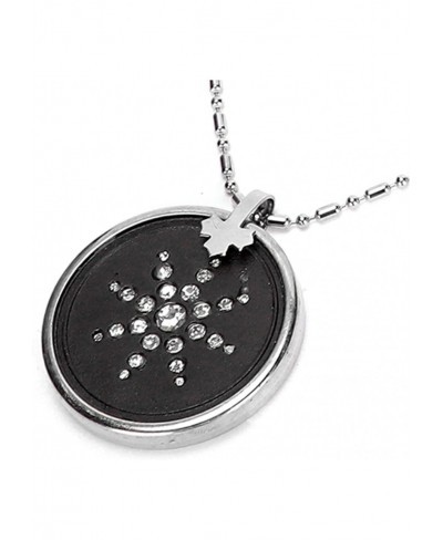 Transfer Pendant Volcanic Stone Negative Ion Energy Stone Pendant (Small Diamond and 3 Magnets) $8.82 Pendants & Coins