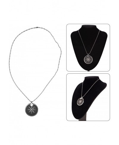 Transfer Pendant Volcanic Stone Negative Ion Energy Stone Pendant (Small Diamond and 3 Magnets) $8.82 Pendants & Coins