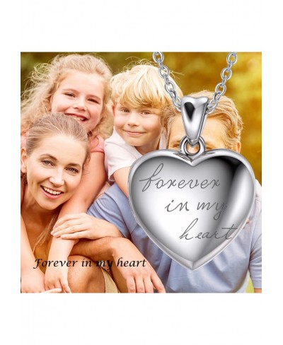 Heart Locket Necklace That Hold Pictures Photo Customize Photo Locket Necklace/Sterling Silver Picture Locket Necklace for Wo...