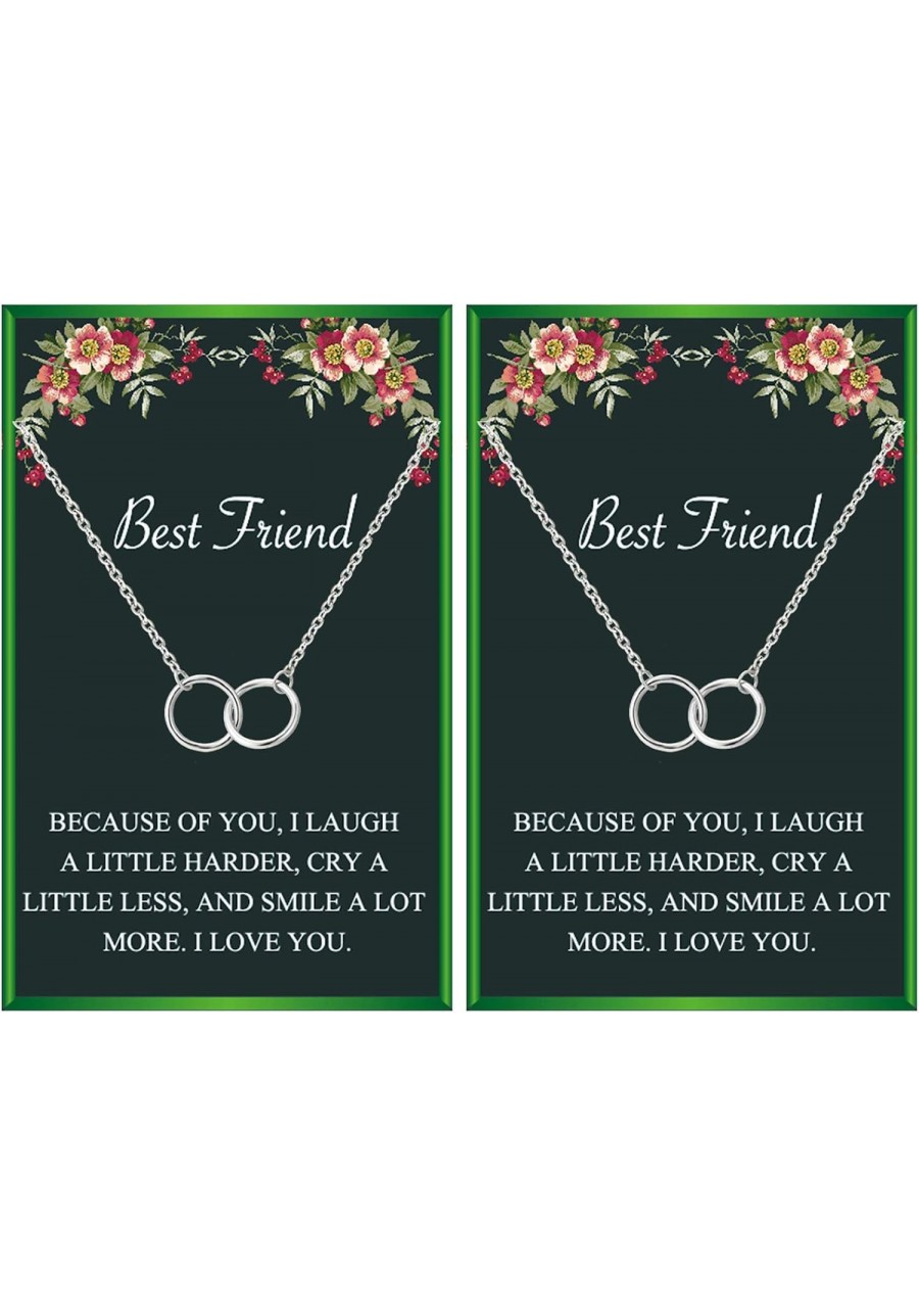 Best Friend Necklace for 2 Girls Friendship Necklace Bff Necklace Gift for Women $17.39 Pendant Necklaces