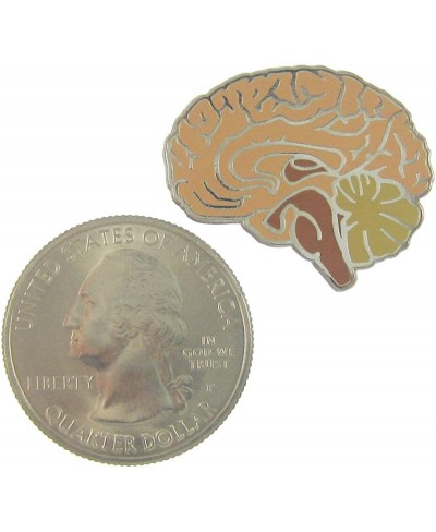 Brain Enamel Lapel Pin $14.35 Brooches & Pins