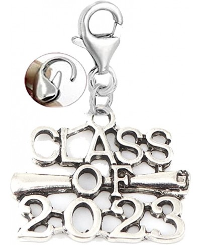 2023 Clip on Year Pendant Charm College High School Graduation (Style C) $12.18 Pendants & Coins