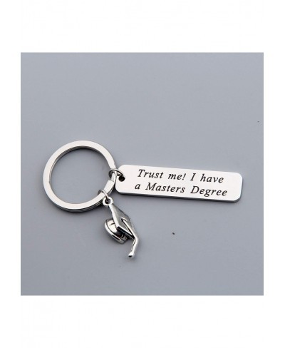 Trust me I Have a Masters Degree Keychain Graduation Jewelry College Grad Gift Masters Degree Gift $12.91 Pendants & Coins