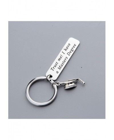 Trust me I Have a Masters Degree Keychain Graduation Jewelry College Grad Gift Masters Degree Gift $12.91 Pendants & Coins